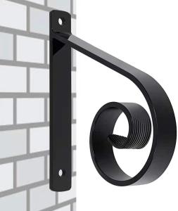 Quality 1 or 2 Steps Railing Iron Outdoor Handrail Bracket for Steel Stairway Support Hardware wholesale