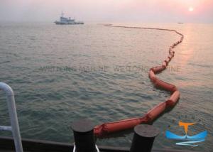 Quality Easy Deployment Oil Spill Containment Boom , Pvc Oil Boom 20KN Strength wholesale