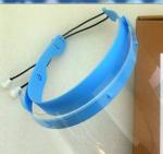 Transparent Medical Protective Visor Ultralight PET Double Side Anti Fog