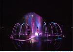 Colorful Laminar 1m Water Dancing Jumping Fountain Jets