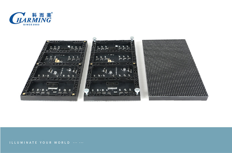 SMD2020 RGB P4 Indoor LED Display Modules Anti Collision Practical