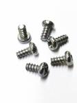 Zinc Nickel Alloy Phillips Screws Electronic Miniature Small Screws Cross Pan