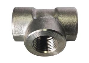 Quality Equal Tee 321H S32205 1 Inch Npt Fitting For Water Supply wholesale