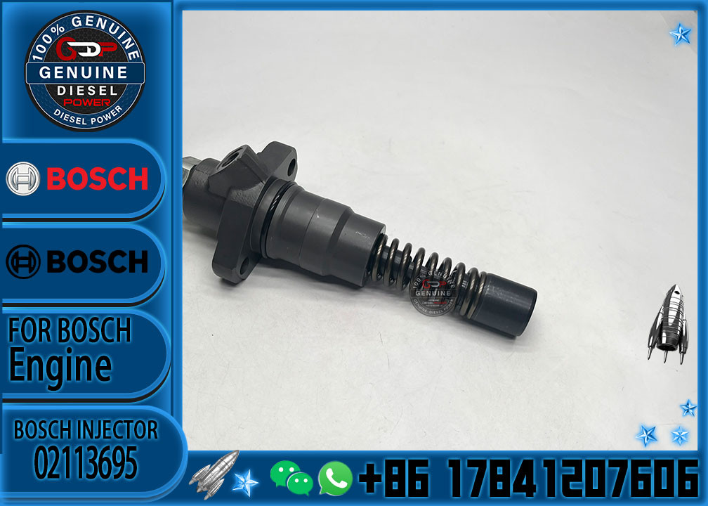 Excavator Parts Fuel Injector Kit 0414693007 Common Rail Fuel Injector for 02113695 fuel unit pump D6E for volvo excavat