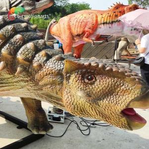 Quality CE 5M Animatronic Ankylosaurus Artificial Dinosaur For Shopping Mall Exhibition wholesale