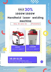 Quality 1000W 1080nm Laser Welding Machine Water Cooling Overlap Handheld wholesale