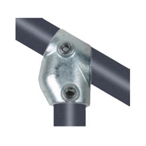 Quality Corrosion Resistant Iron Pipe Clamp Fittings / 30 - 60 Degree Adjustable Tee wholesale