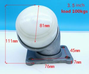 Quality Caster Wheels For Textile Machine Spare Parts Silver Can wholesale