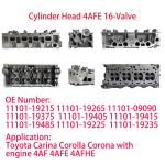 Toyota 4AFE 5AFE 7AFE 8AFE Cylinder Heads For Toyota Carina Corolla Corona Vios