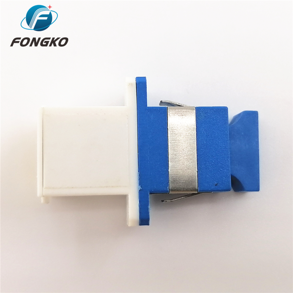 Single Mode LC Duplex Adaptor With Shutter UPC Fiber Optical