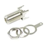 Tower Type Female F 180 Coaxial Cable Connector