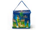 Portable 6 Pack Soft Sided Coolers , PP Woven Beer Cooler Bag For Shopping