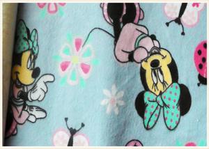 Quality Some Cute Pattrens Cotton Flannel Cloth For Baby Cloth , Eco - Friendly wholesale