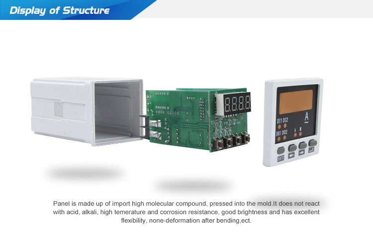AC/DC Galvanometer LED Display CN-AA81 Single phase mean current meter