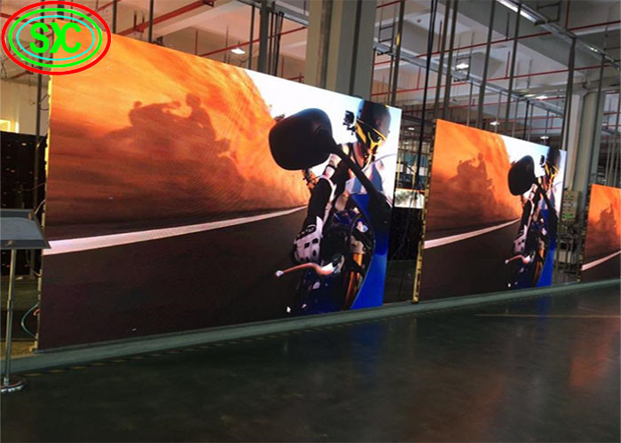 HD Rental Waterproof SMD LED Screen P4 Indoor Video Advertising RGB Display Screen
