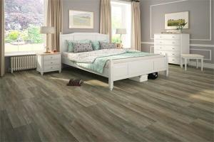 Quality Engineered Stone Composite Vinyl Flooring Plank 20 Mil Anti Bacterial wholesale