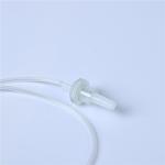 Transparent Infusion EOS Medical Extension Tube With Male Female Luer Lock