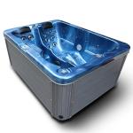 3 Person Acrylic Massage Bathtub 1800L Outdoor Whirlpool Hot Tub