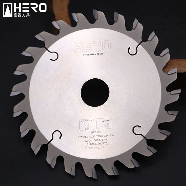 TCT Fine Cut Circular Saw Blade Micro Grain Tungsten Carbide Tips Custom