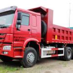 25-30tons Capacity HOWO 6X4 Dump Truck 371HP-400HP with Manual Transmission 10