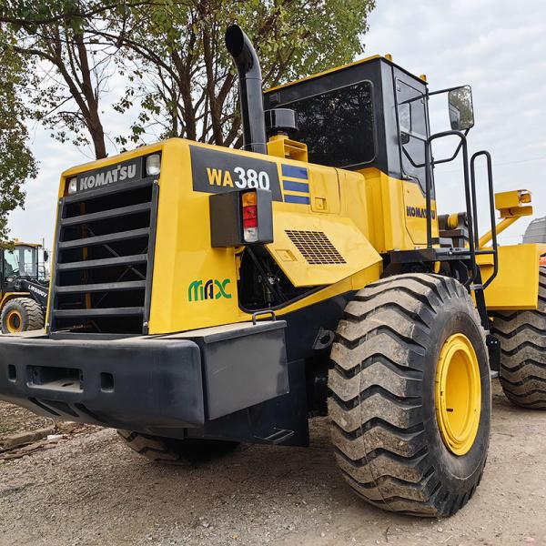 3m3 Bucket 16ton Used Hydraulic Wheel Loader Prices Komatsu WA380 - 3 Used Track