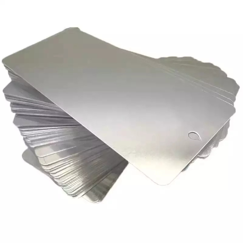 5005 1.2mm 0.5mm Silver Hard Anodized color coated Aluminum plate heat transfer printing sublimation blank Aluminum shee