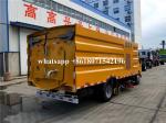 High Pressure Truck Mounted Road Sweeping Machine Vacuum Street Cleaning Truck