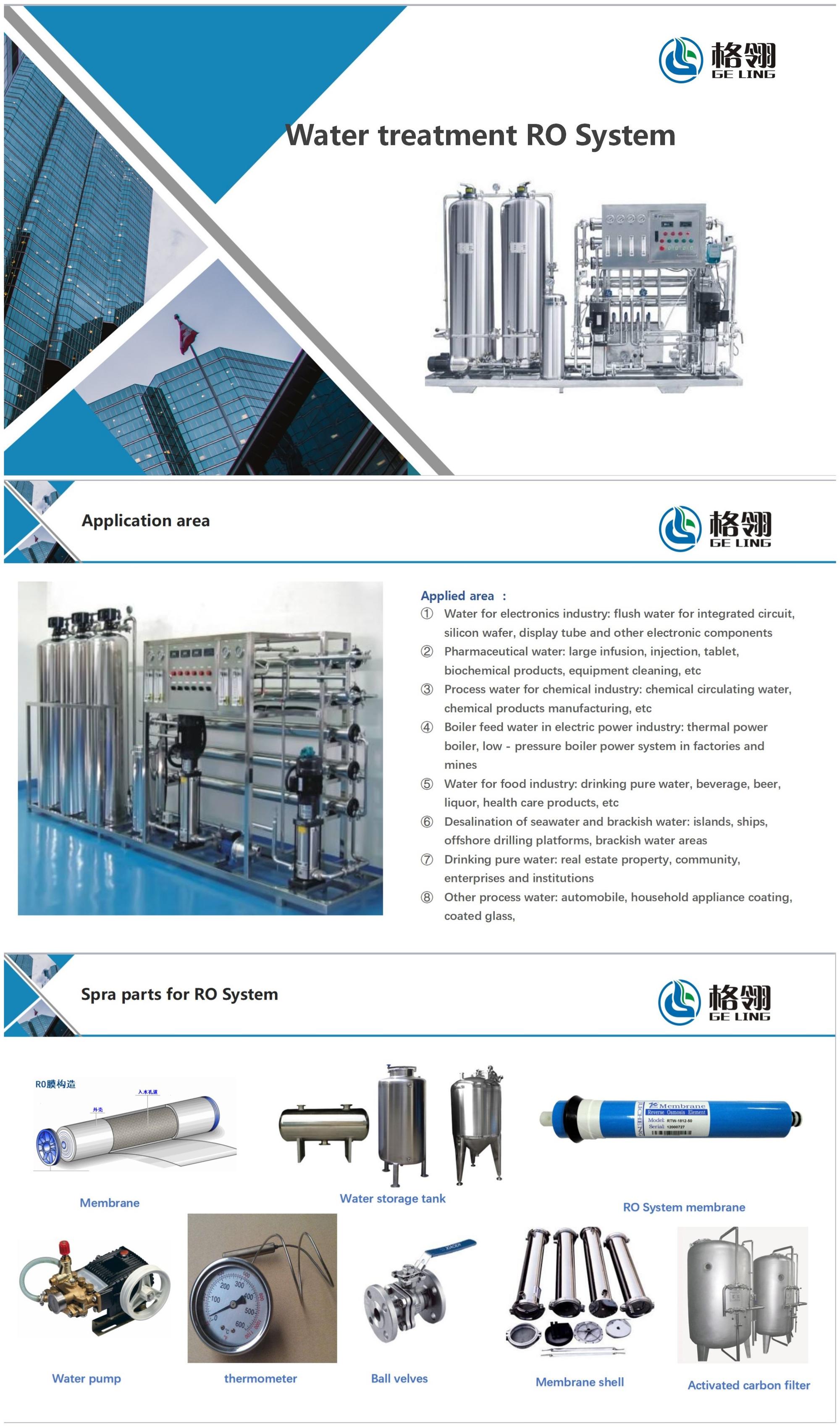 Industrial Reverse Osmosis Nanofiltration Equipment For Seawater Desalination