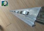Agricultural Galvanised Steel Vineyard Posts 2500x1.5MM High Wind Resistance