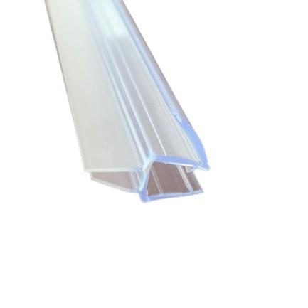 180 Degree Shower Glass Door PVC Magnet Rubber Waterproof Sealing Strip with