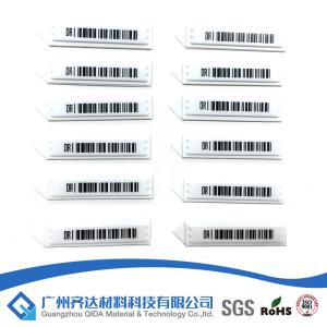 Quality Black White Adhesive 58kHz Anti Theft DR Barcode Labels EAS Dual Pedestal System wholesale