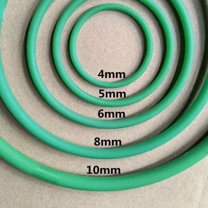 PU belt O Ring Shape Round Driving Belts for glass tempering furnace
