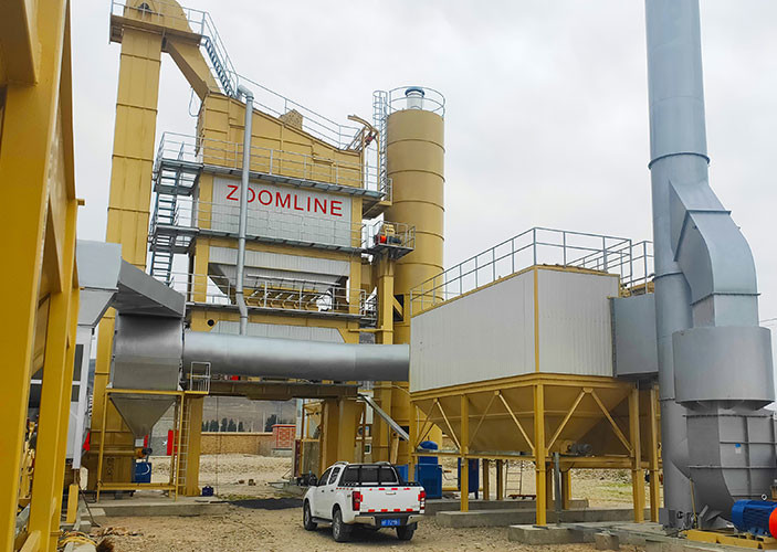 PLC Control EMC 320T Asphalt Plant Equipment