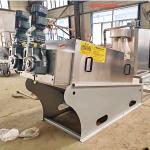 Customized Plastic Recycling Washing Line Carbon Steel Wastewater Treatment