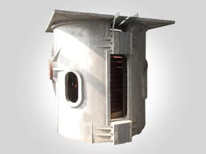 Quality Medium Frequency Aluminum shell furnace KGPS-2000KW/3000kg wholesale