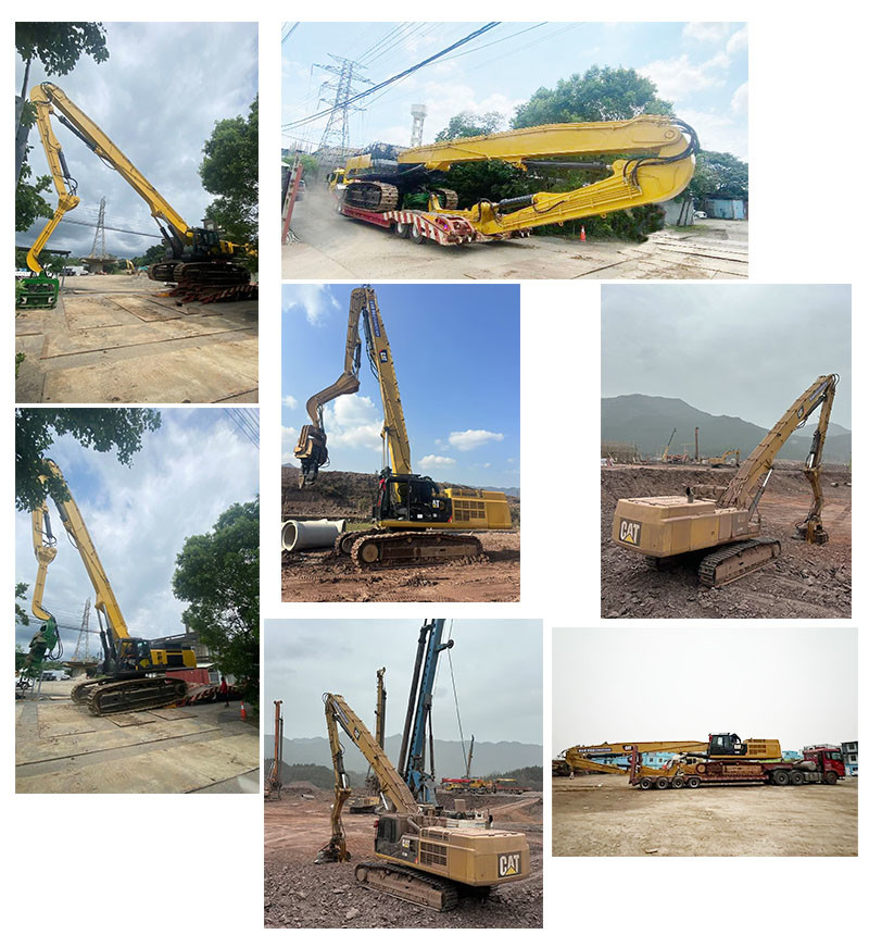 16.8M Excavator Pile Driver Pile Driving Machine for Cat Hitachi Kobelco Sany
