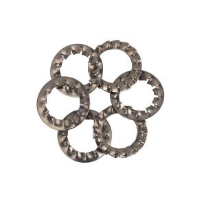 Quality DIN6797 Metric Heavy Serrated Lock Washers With Internal Teeth wholesale