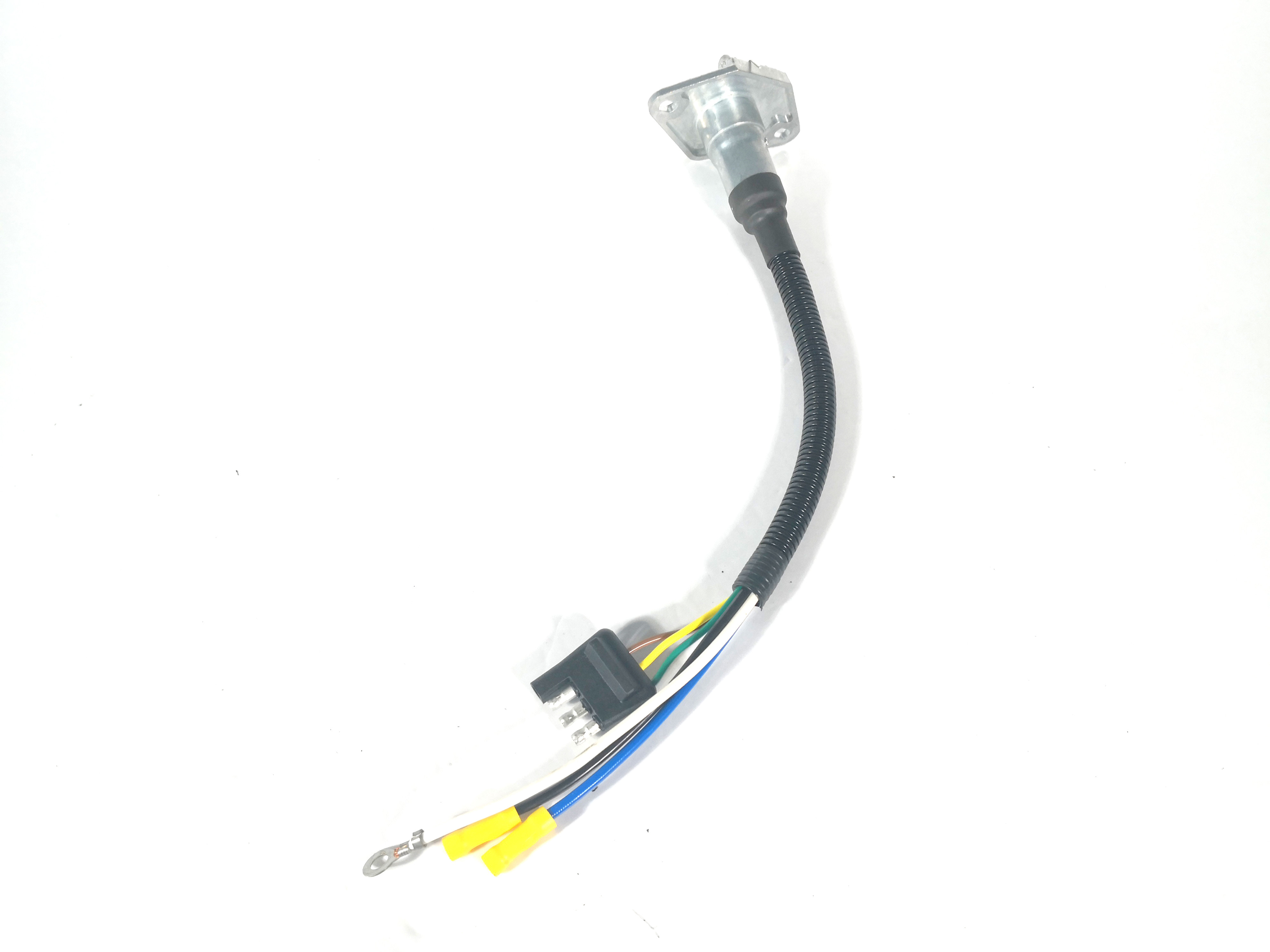 Round To Flat Trailer Light Connector Wiring IATF16949 Certification