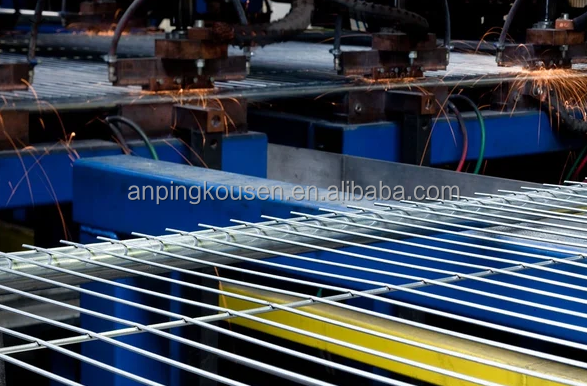 Galvanized and PVC Coated Standard Temporary Fence Panels for Roadway Safety Measures