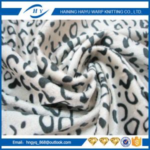 Quality Commercial Carpet leopard print velvet upholstery fabri For Xcmg Spare Parts wholesale