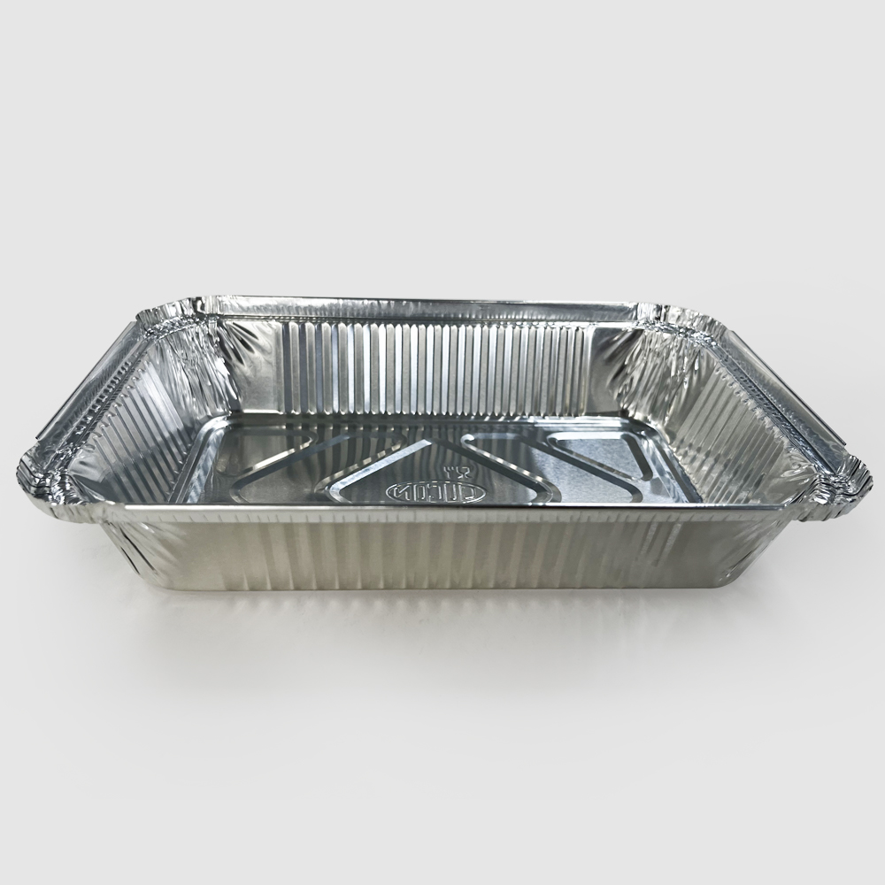 Takeout Lunch Tableware Container Aluminum Foil Pans for BBQ Tray and Food Packaging