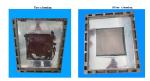 Rotary spray stencil cleaning equipment, full pneumatic operation, no electricit