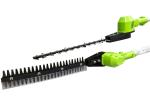 550mm 36V Long Pole Hedge Trimmer Cordless Lightweight Long Cutter Bar 300mm