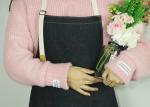 Black Denim Kitchen Cooking Apron Adjustable Hang Neck