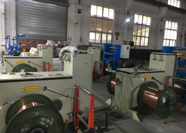 500mm Cable Wire Bunching Stranding Machine electrical Plastic Winding Cutting