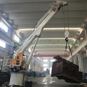Quality Marine Hydraulic 3t 30m White Telescopic Boom Crane wholesale