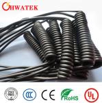 UL Coiled Spiral Industrial Flexible Cable Retractable