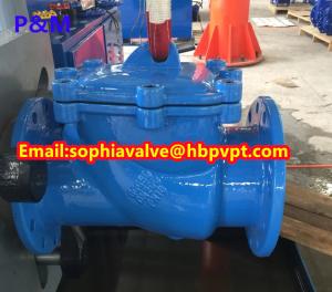 Quality DN200 PN16 GGG50 DIN swing check valve wholesale