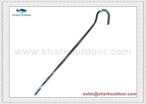 Quality STEEL SKEWER TENT PEG ROD PROVIDES IMPROVED HOLDING POWER CAMPING wholesale