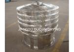 0.75KW Wheat Flour Circular Vibrating Screen 1300kg/h